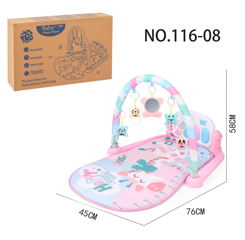 Baby Activity Gym with Piano for 0-36 Months