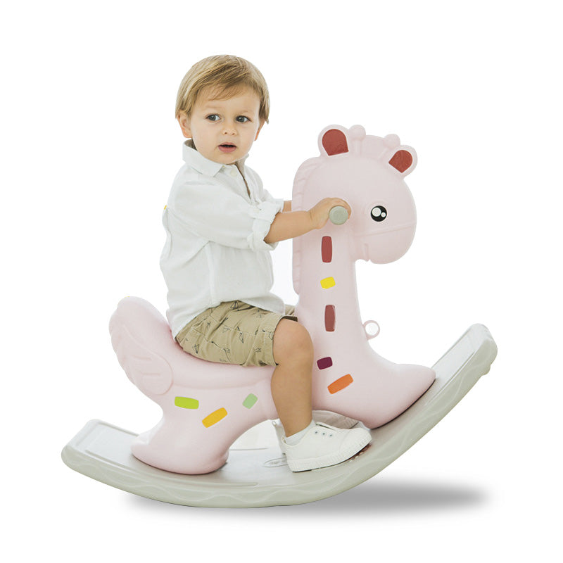 Children's Giraffe Rocking Horse Indoor Balance Ride