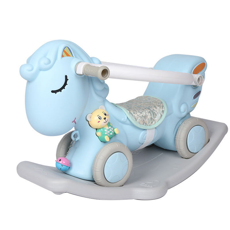 Plastic Rocking Horse Ride-On Toy