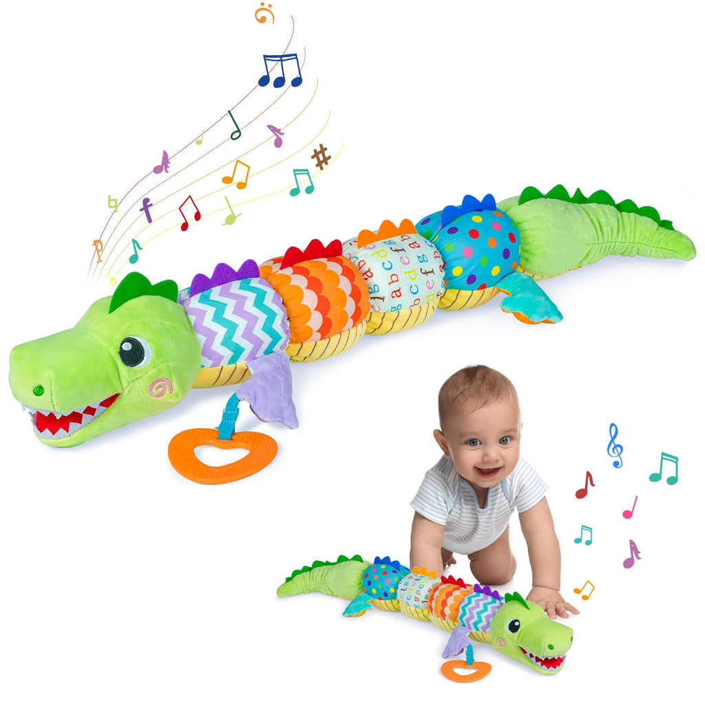 Ussybaby Soft Stuffed Animal Caterpillar Tummy Time Toy