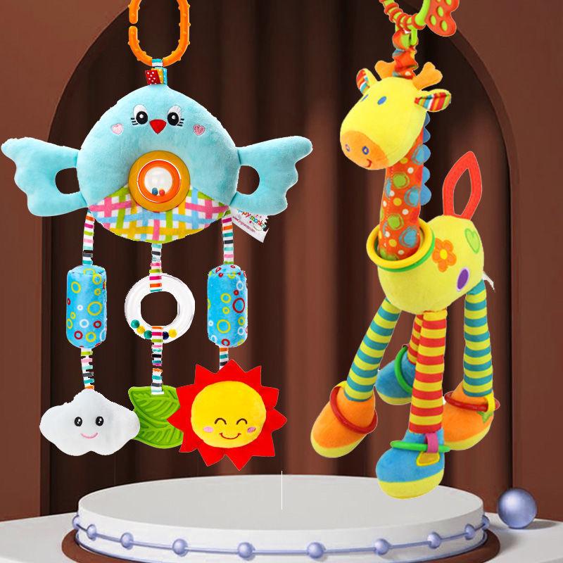 Baby Toy Rattle for Strollers and Car Seats (0-1 Year)