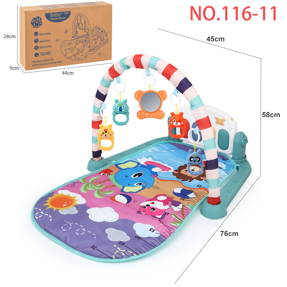 Baby Activity Gym with Piano for 0-36 Months