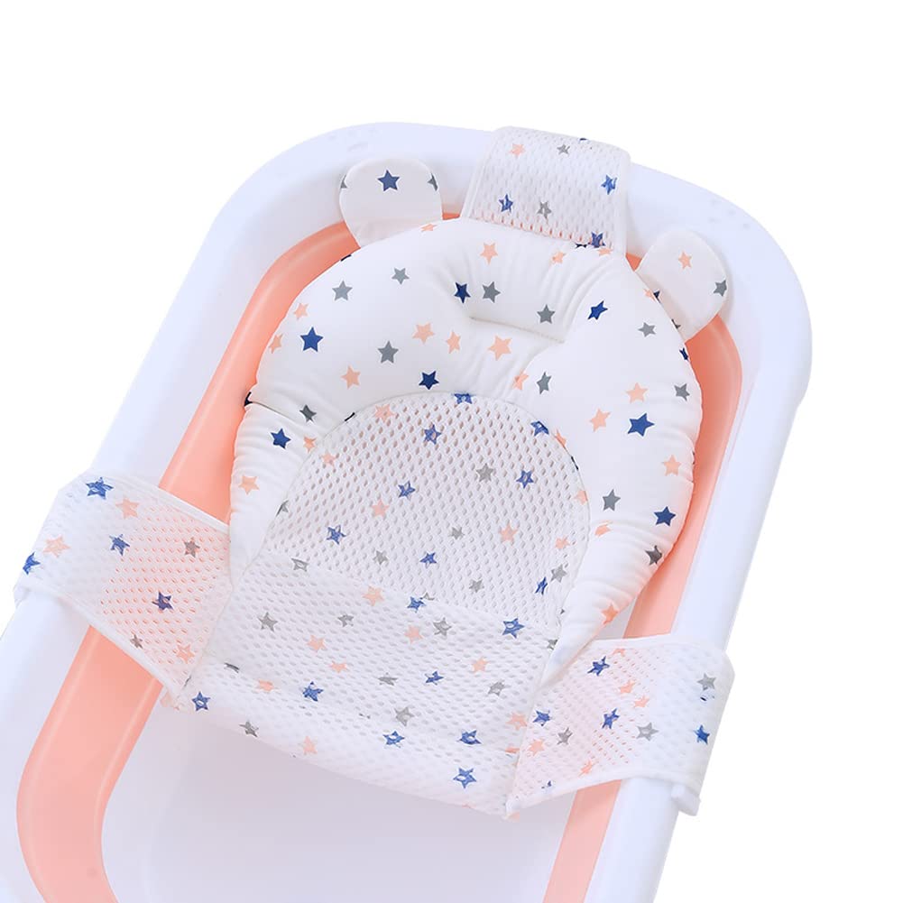 Adjustable Breathable Mesh Baby Bath Support Sling