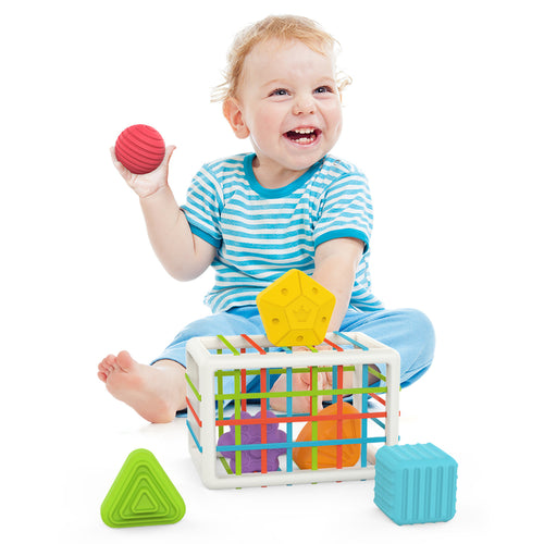 Amazon Rainbow Sensory Baby Grip Training Toy