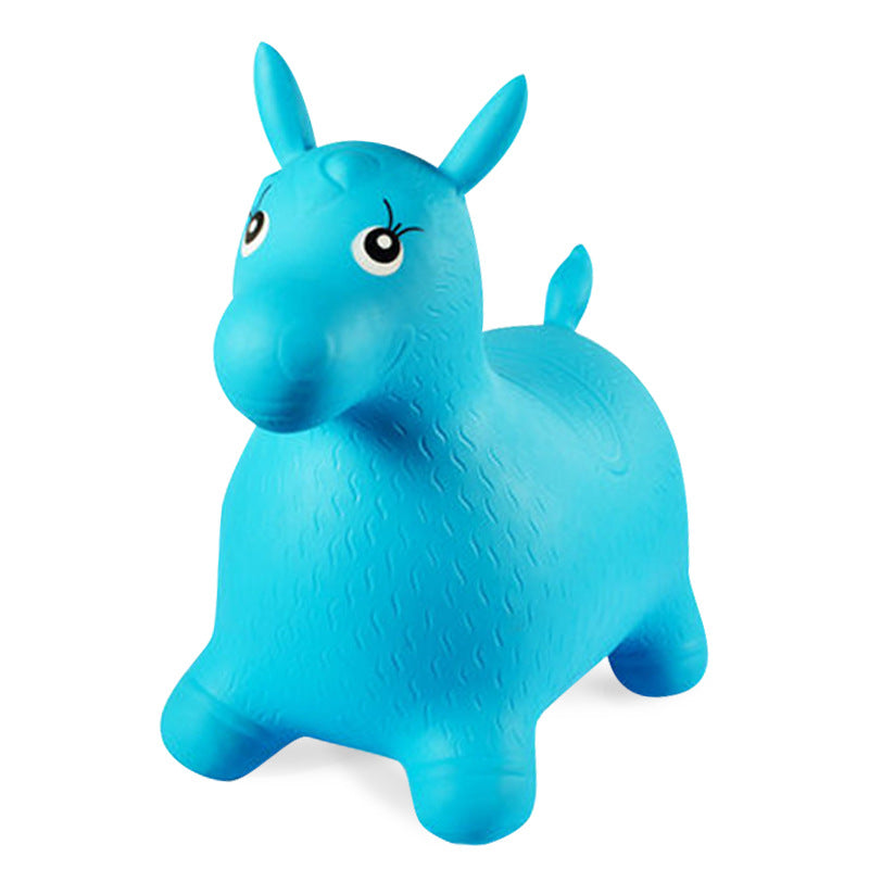 Inflatable Animal Ride-On Toy with Music for Kids