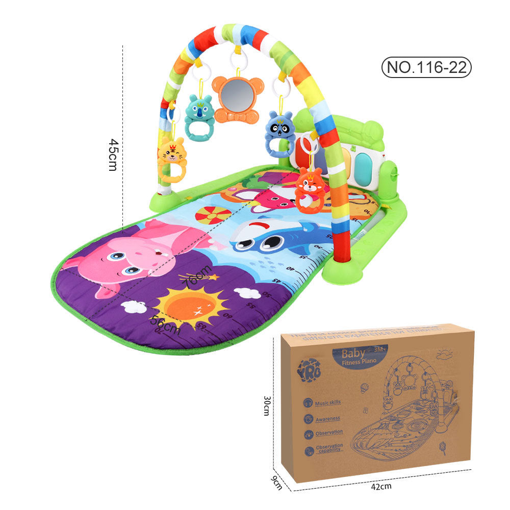 Baby Activity Gym with Piano for 0-36 Months