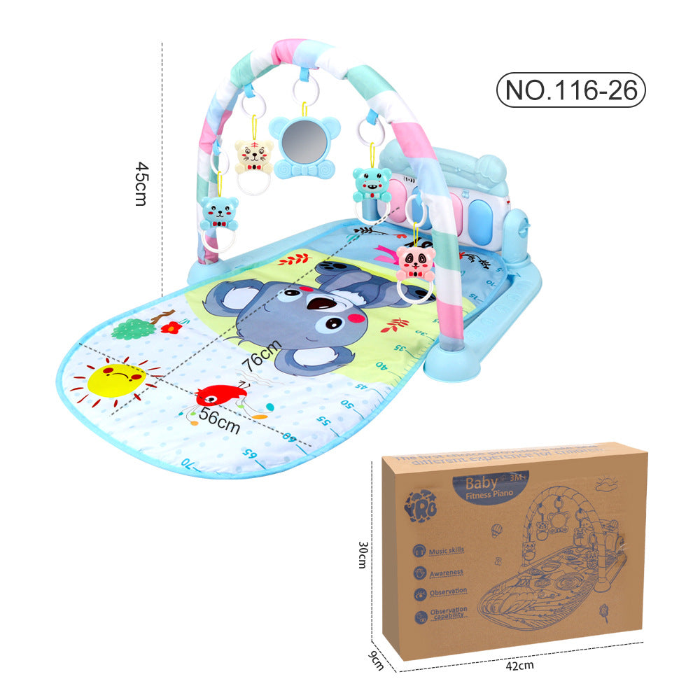 Baby Activity Gym with Piano for 0-36 Months
