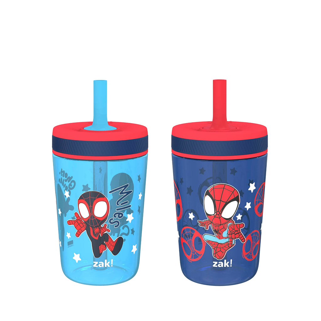 Zak Designs Spidey & Friends Leak-Proof Toddler Cups (2-Pack)