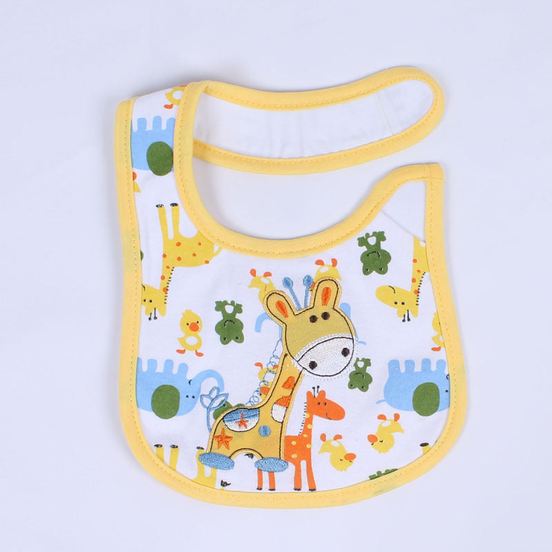 Three-Layer Waterproof Cotton Baby Bib for Children