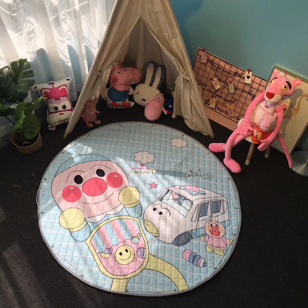 Kids' Cartoon Anti-Slip Multi-Functional Play Mat