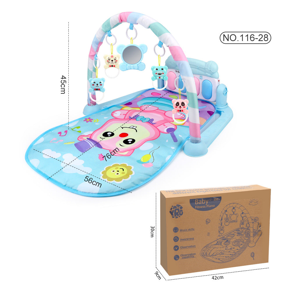 Baby Activity Gym with Piano for 0-36 Months