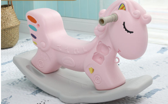 Plastic Rocking Horse Ride-On Toy