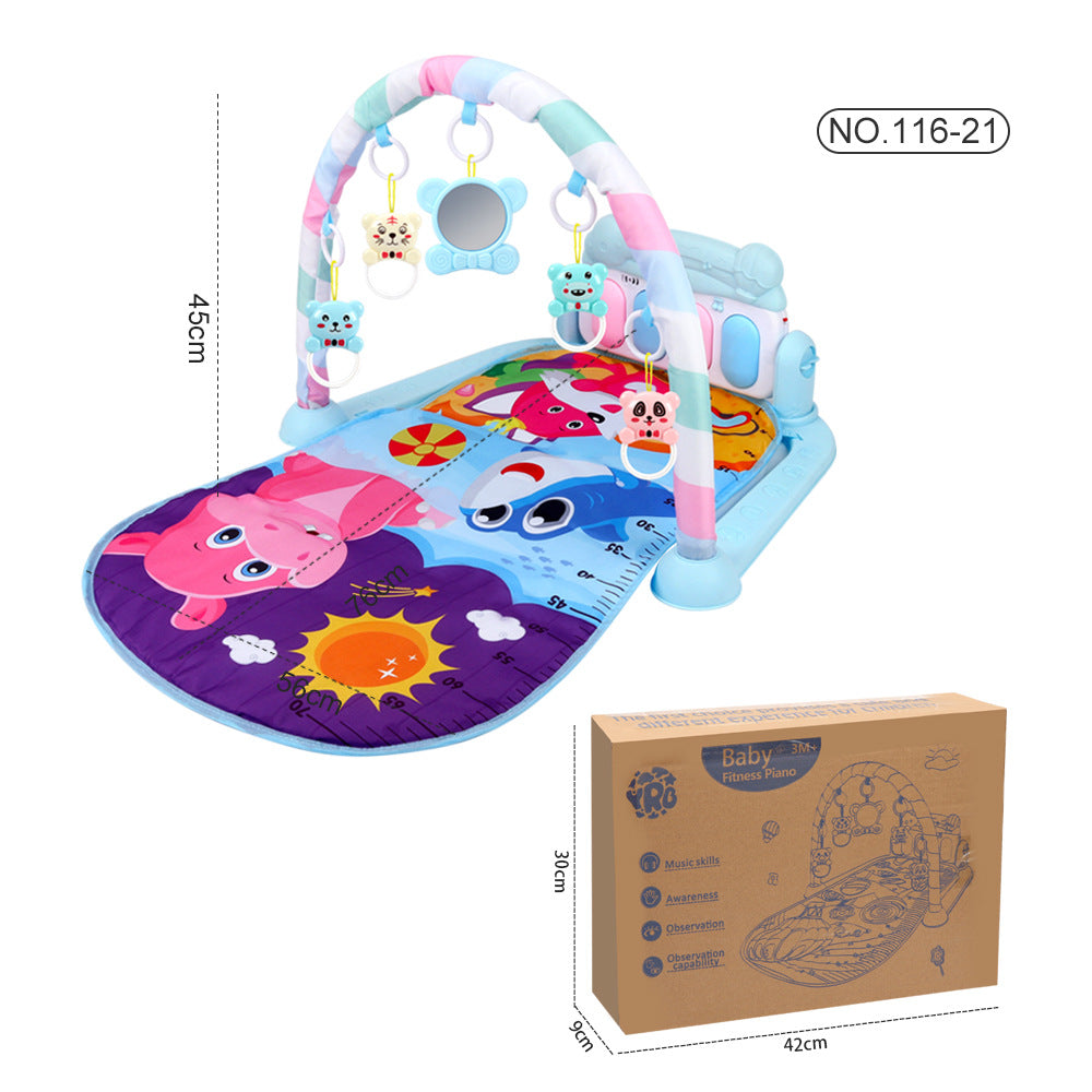 Baby Activity Gym with Piano for 0-36 Months