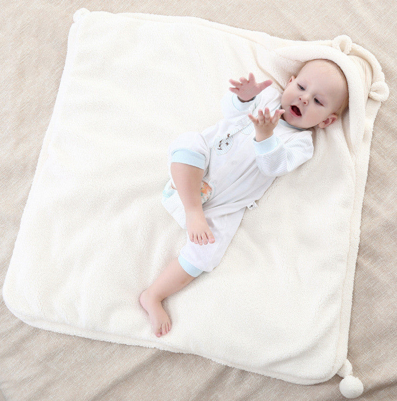 Thick Cotton Baby Swaddle Blanket for Newborns