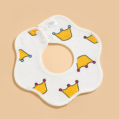 A-Class Cotton Waterproof Baby Bib with Soft Absorbency