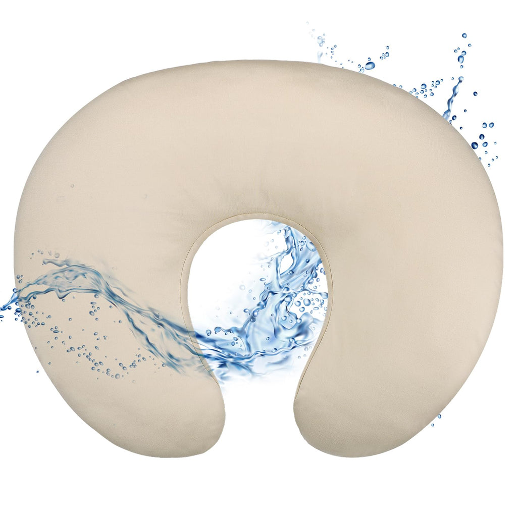 Hooyax Waterproof Stretchy Nursing Pillow Slipcover (Khaki)