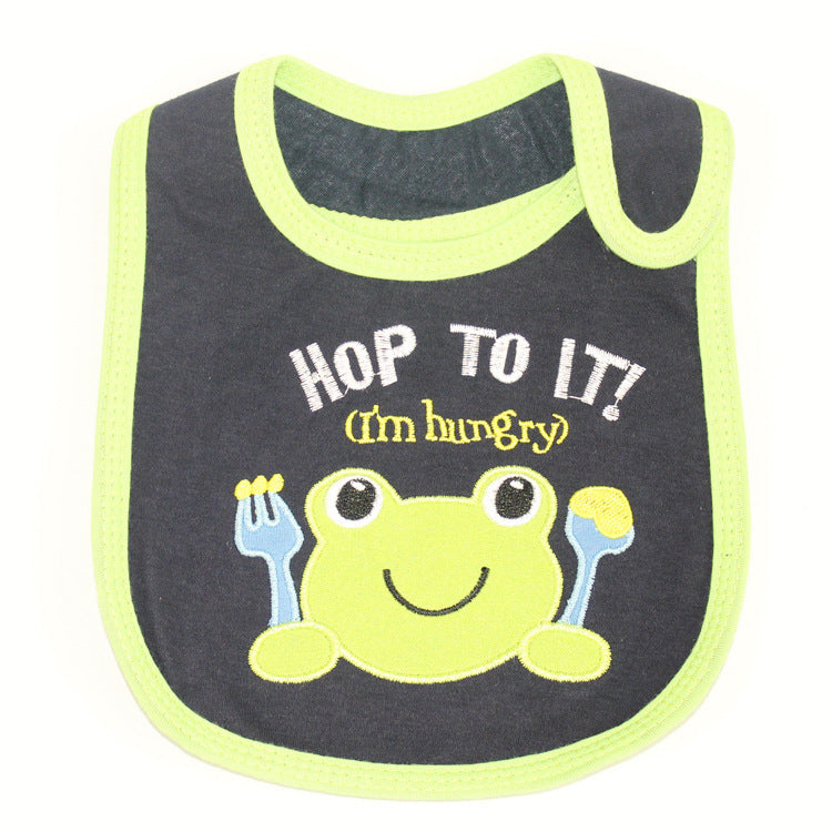 Three-Layer Waterproof Cotton Baby Bib for Children