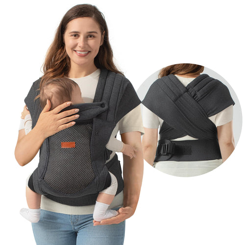 Besrey Breathable Mesh Front & Back Infant Baby Carrier