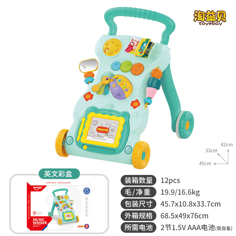 Multifunctional Musical Baby Walker Toy for Learning