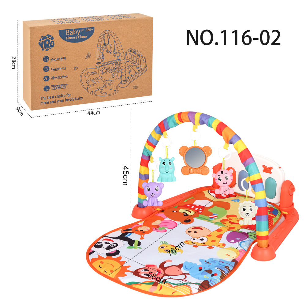 Baby Activity Gym with Piano for 0-36 Months