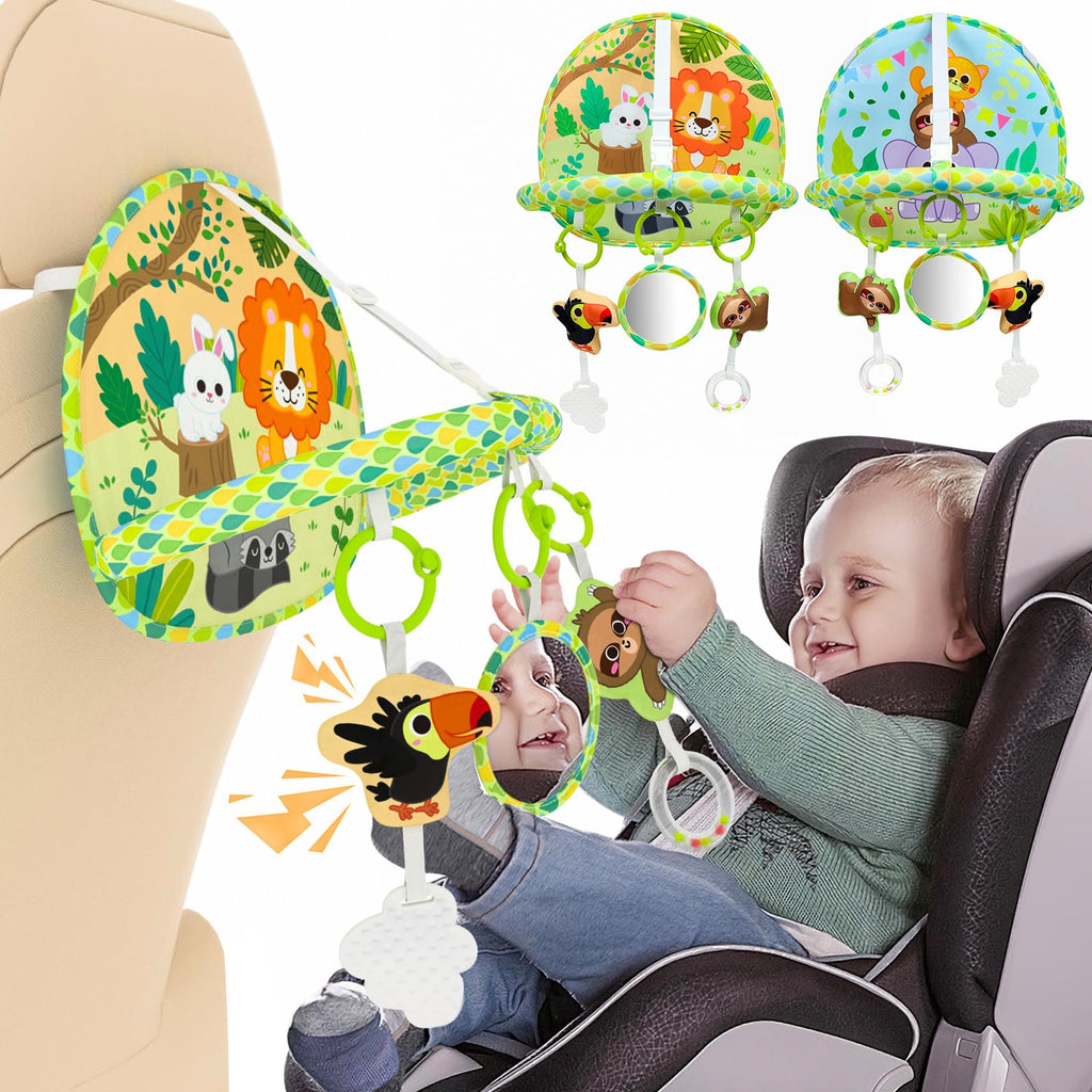 Dr. Rapeti Car Seat Activity Toy with Mirror