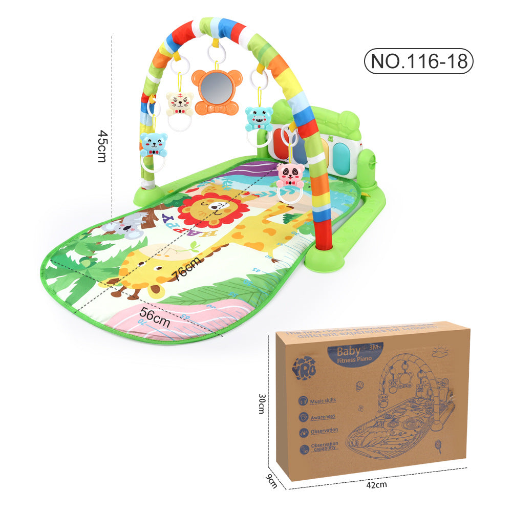 Baby Activity Gym with Piano for 0-36 Months