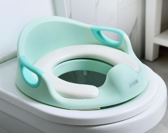 Baby Toilet Seat with Handles for Toddlers