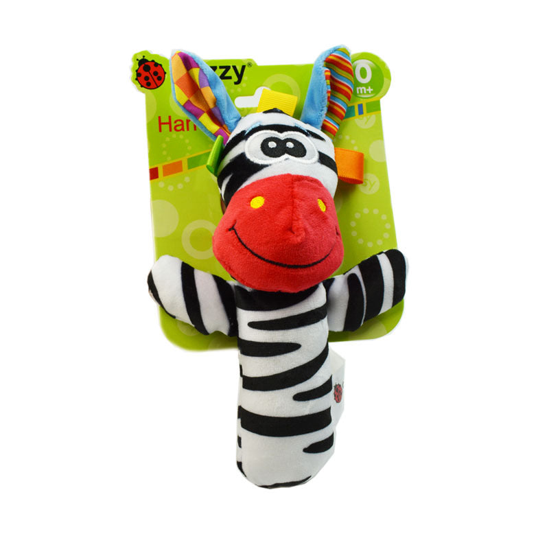SOZZY Plush Baby Rattle Animal Handheld Toy