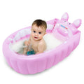 Portable Inflatable Non-Slip Baby Bathtub with Pump & Toy