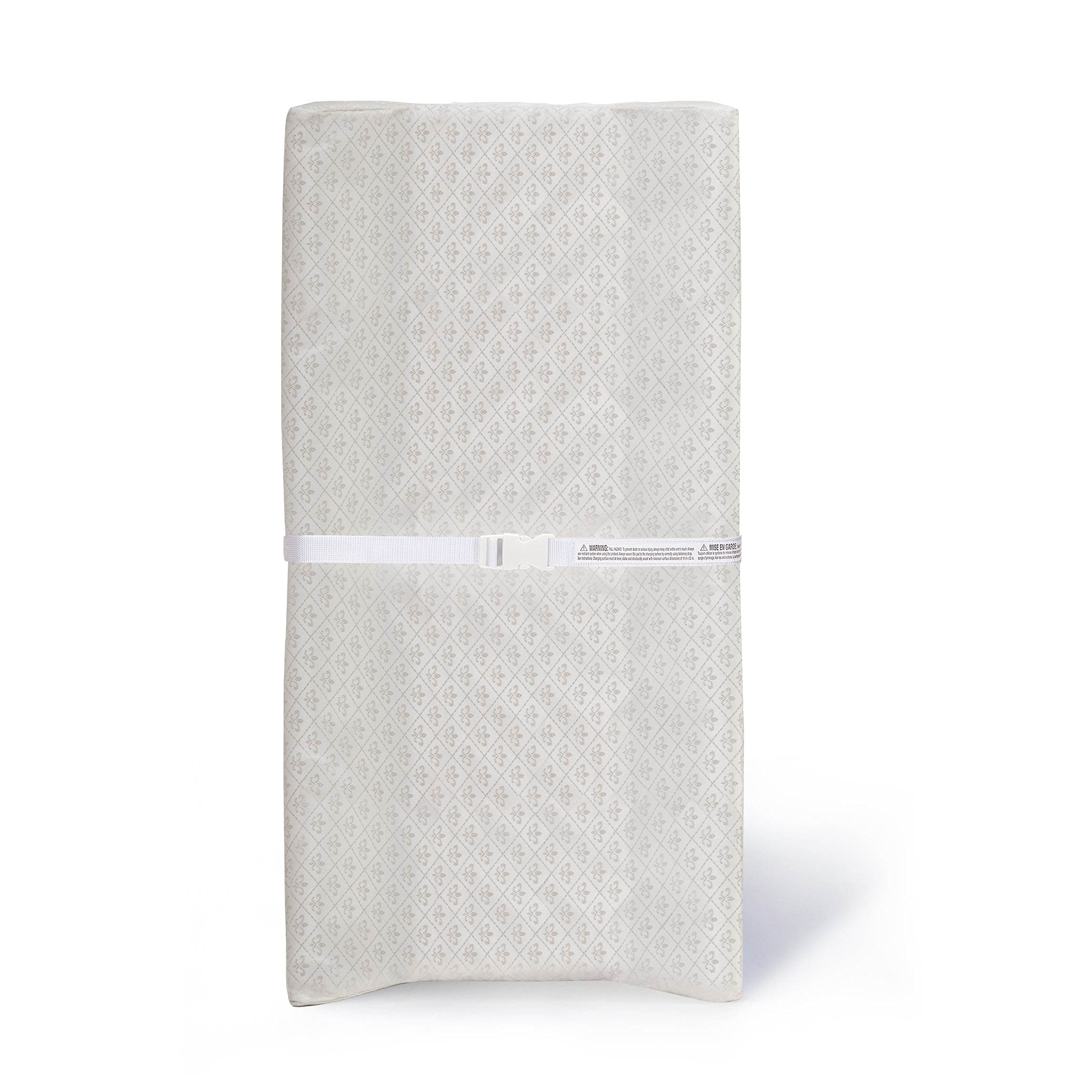 32" Waterproof Contoured Baby Diaper Changing Pad with Organic Cotton Layer