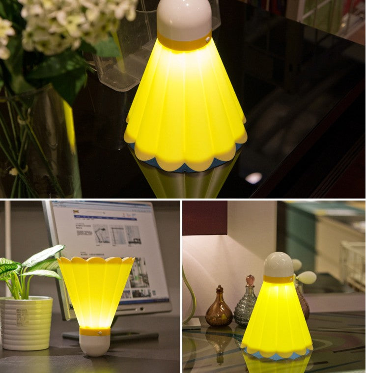 USB LED Night Light - Rechargeable Bedside Lamp