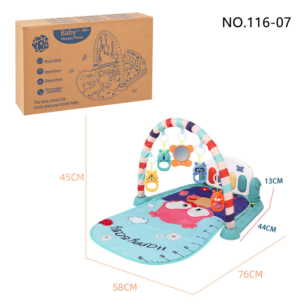Baby Activity Gym with Piano for 0-36 Months