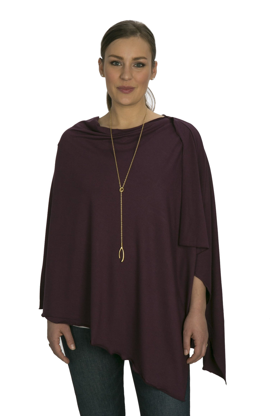 Bamboobies One-Size Nursing Cover (Blackberry)