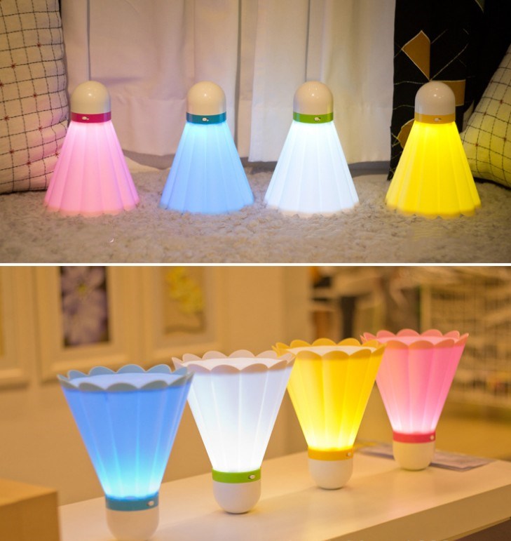 USB LED Night Light - Rechargeable Bedside Lamp